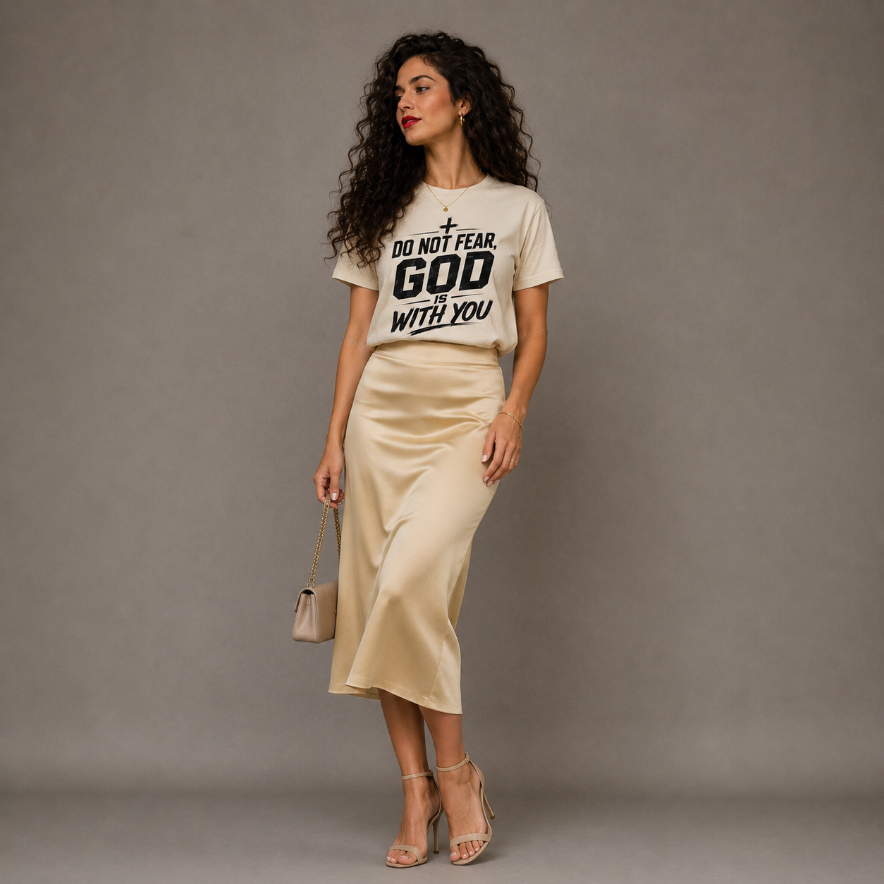 Do Not Fear, God Is With You – Faith-Inspired Christian T-Shirt