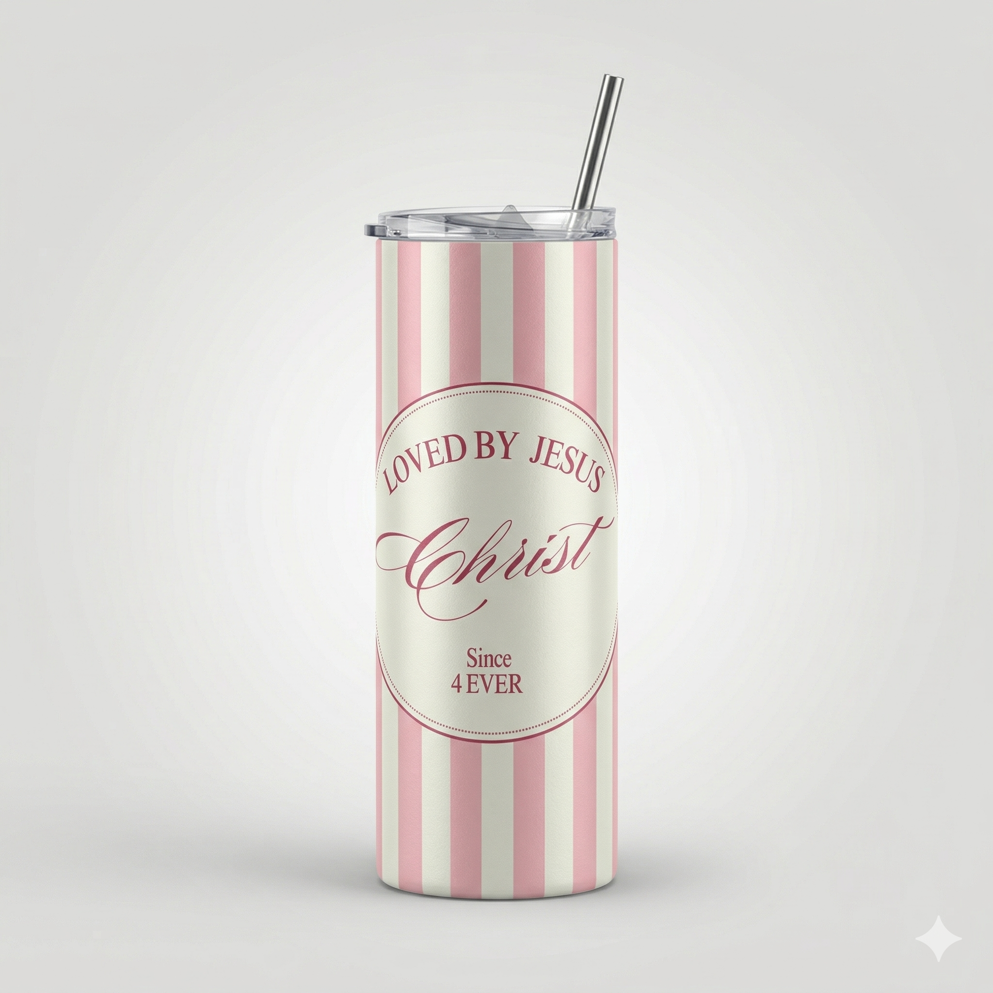 Tumbler 20oz Floral Vibrante - "Bless This Day"