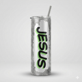 Tumbler 20oz Urban Edition - "JESUS" (Neon & Slate)