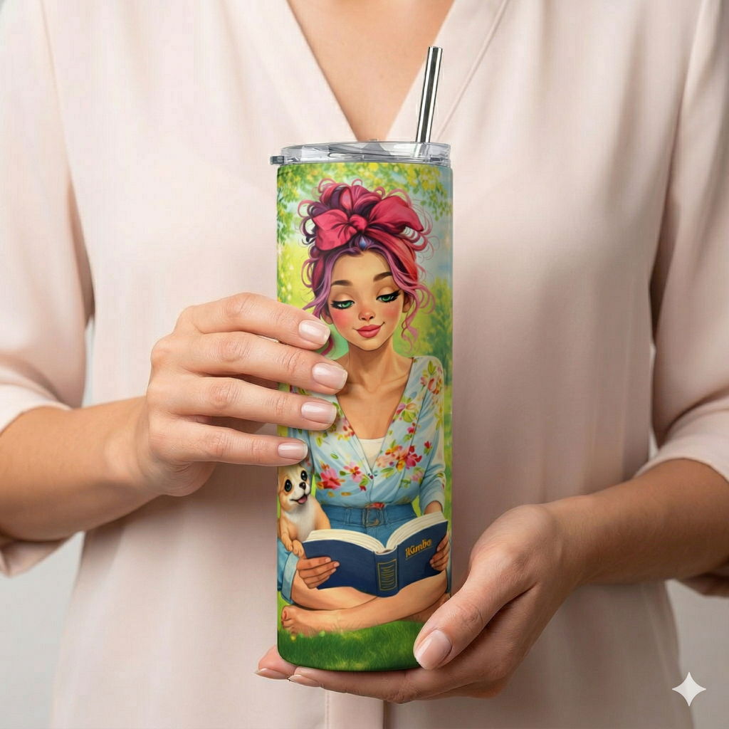 Tumbler 20oz - "Solo tienes una vida" Vívela Bien
