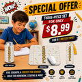 Back to School 3-Piece Set | Soda Holder, Mouse Pad & Bookmark | $8.99 Special