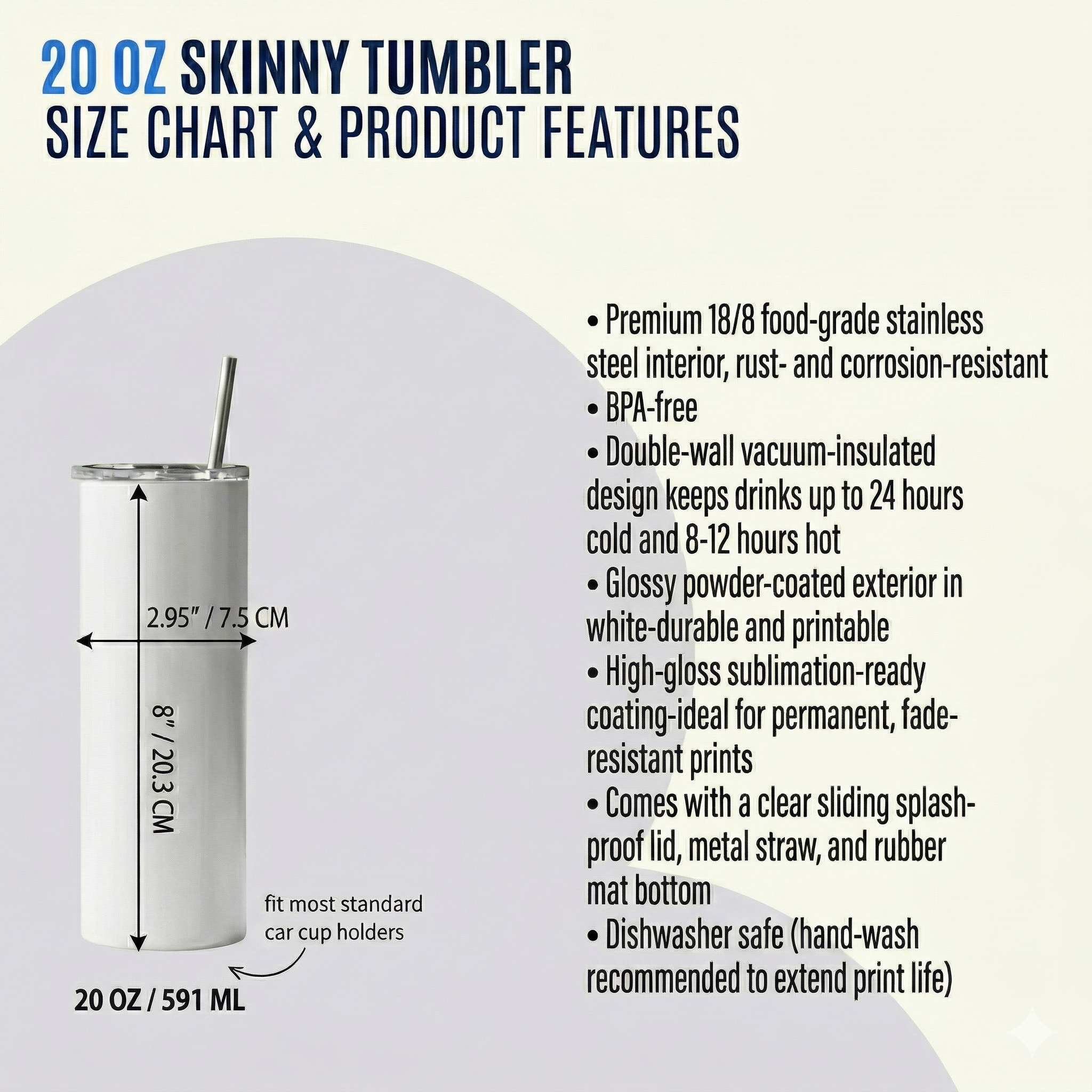 Tumbler Floral 20oz - "Fuerza y Honor" (Proverbios 31:25)