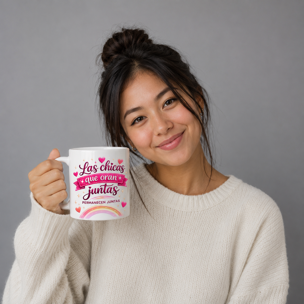 Las Chicas Que Oran Juntas Permanecen Juntas | Faith-Based 11oz Coffee Mug