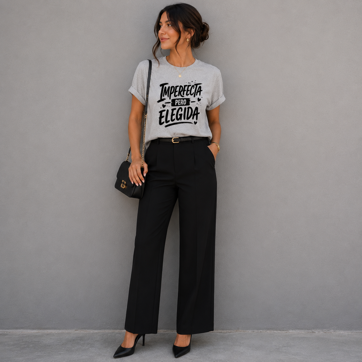 Imperfecta Pero Elegida™ | Camiseta Cristiana Inspiradora para Mujer