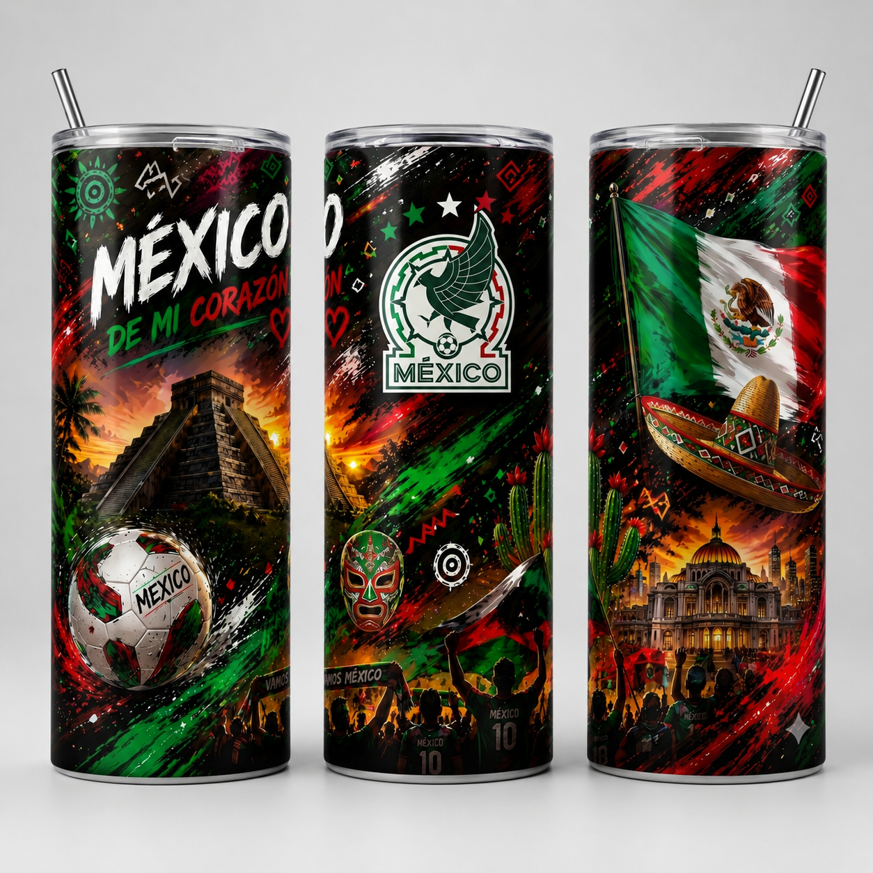 Tumbler 20oz - “México de Mi Corazón” v1