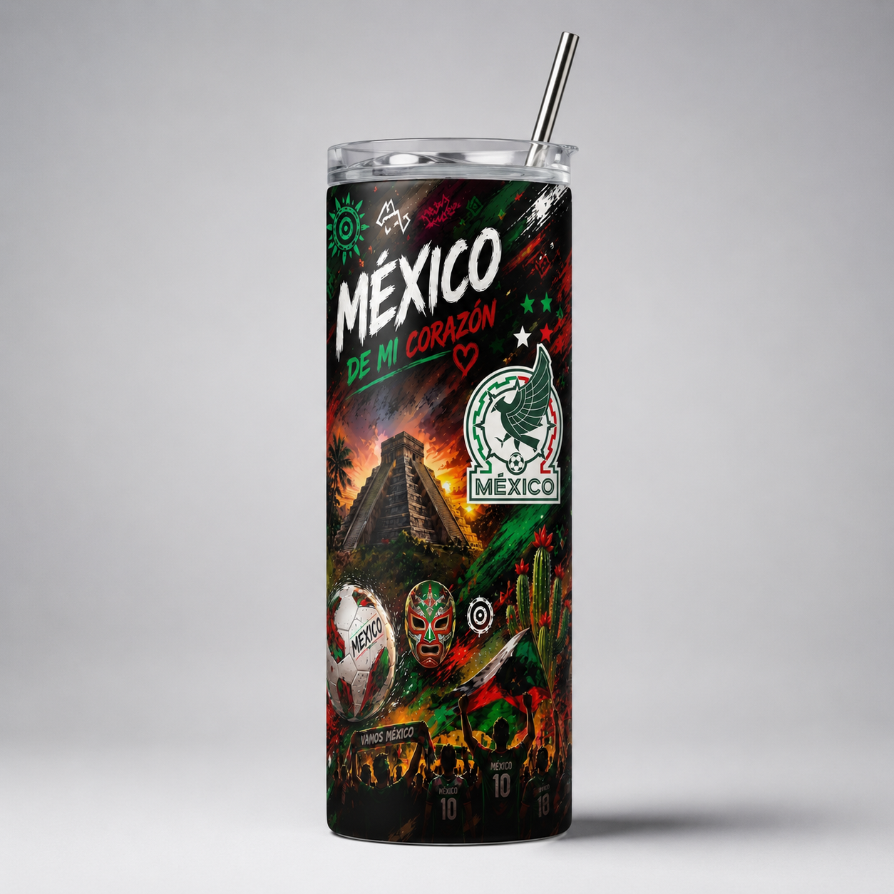 Tumbler 20oz - “México de Mi Corazón” v1