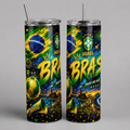 Tumbler 20oz - “Brasil – Paixão Que Nos Move”