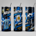 Tumbler 20oz  “Vamos Argentina”