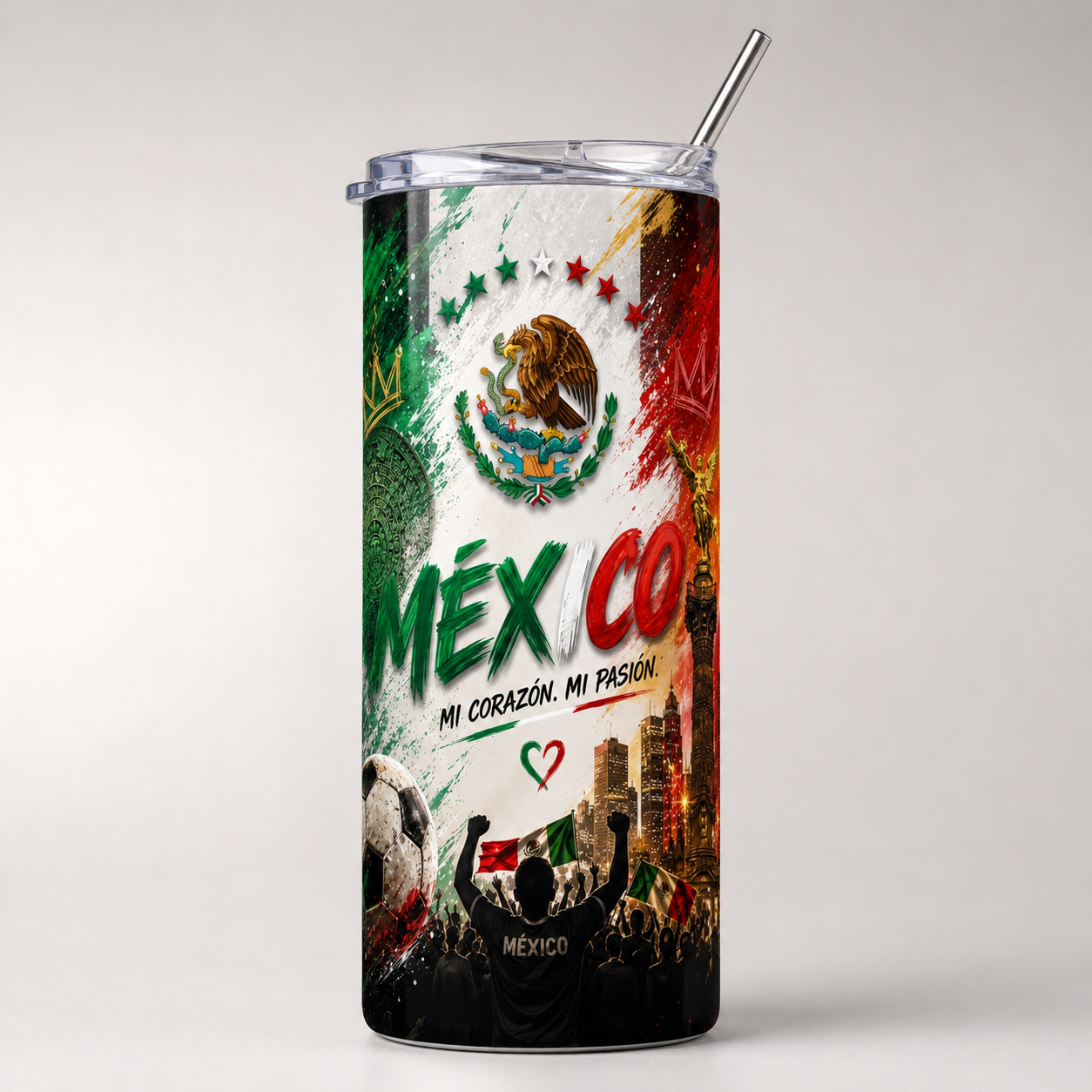 Tumbler 20oz - “México de Mi Corazón” v2