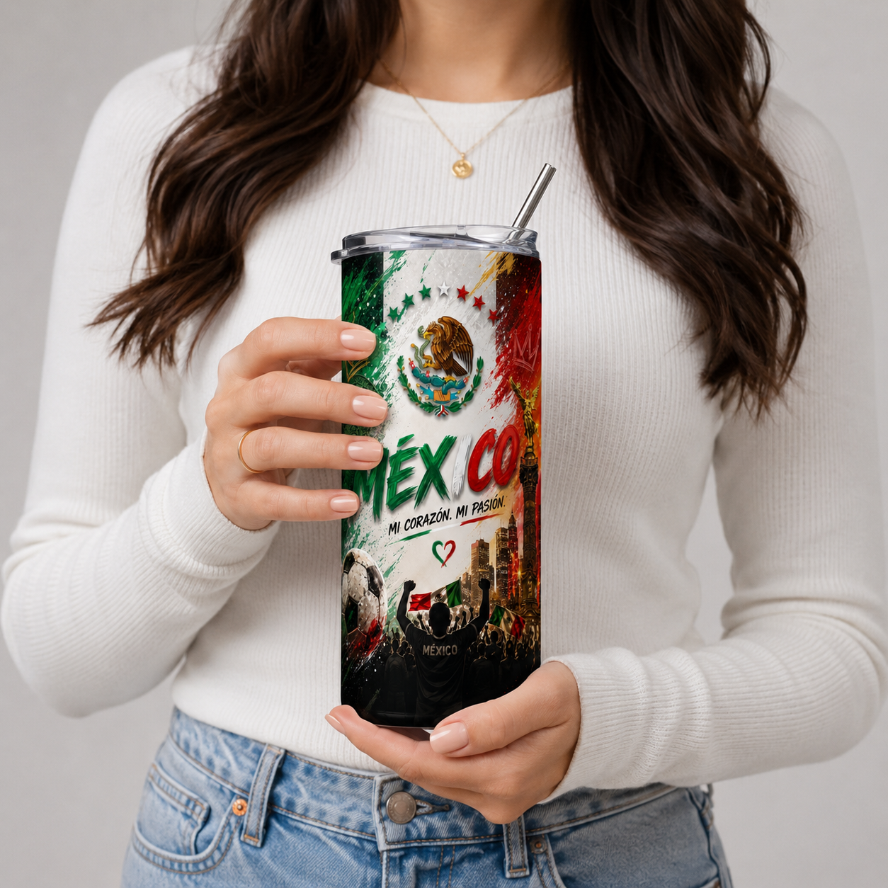 Tumbler 20oz - “México de Mi Corazón” v2