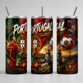 Tumbler 20oz - “Portugal – Orgulho, Garra e Paixão” v1