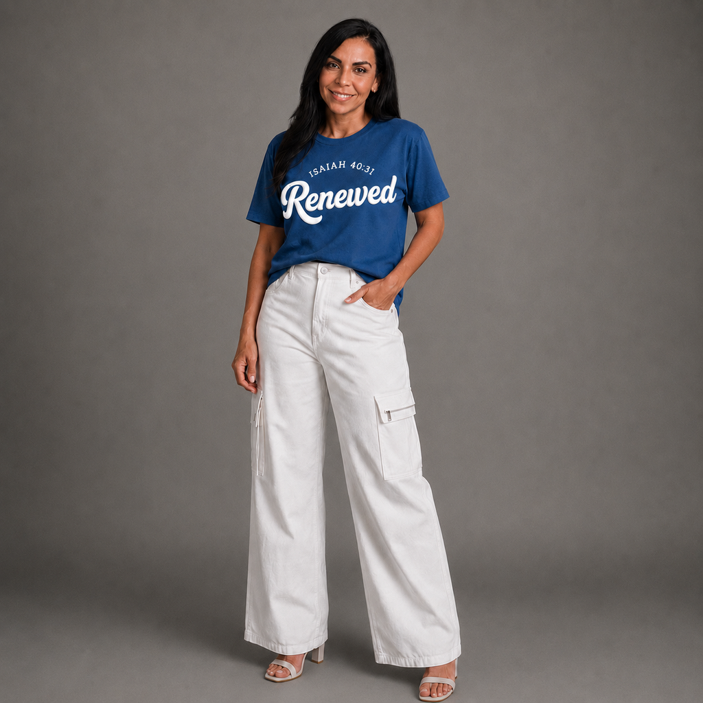 Camisa Unisex “Renewed / Renovados” – Isaías 40:31