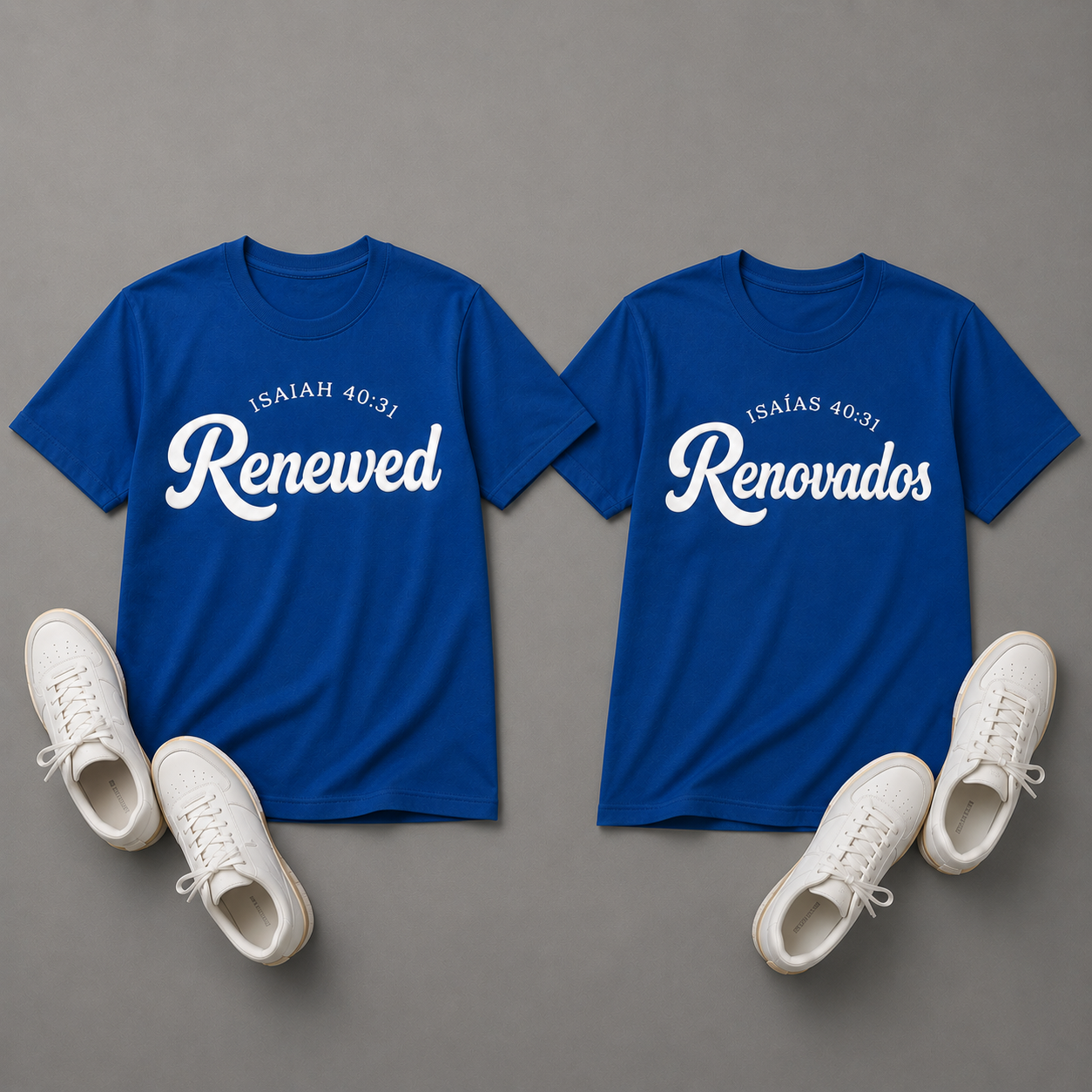 Camisa Unisex “Renewed / Renovados” – Isaías 40:31
