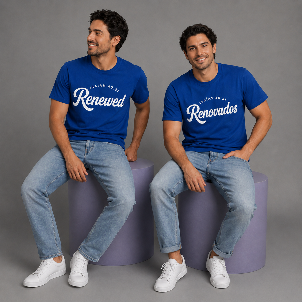 Camisa Unisex “Renewed / Renovados” – Isaías 40:31