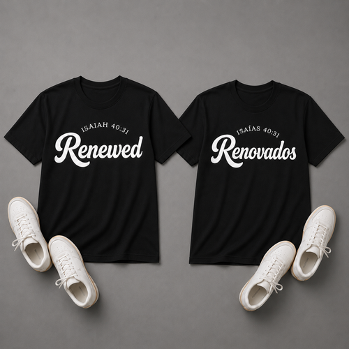 Camisa Unisex “Renewed / Renovados” – Isaías 40:31