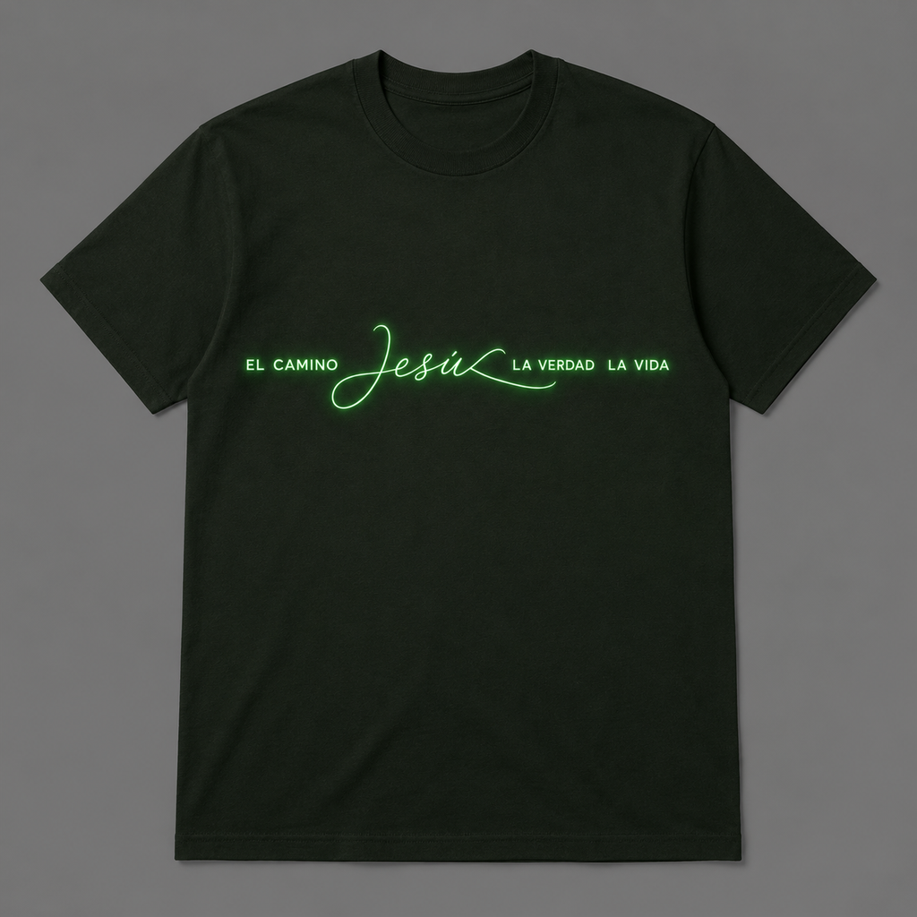 Jesus: The Way, The Truth & The Life™ Glow-in-the-Dark Unisex Christian T-Shirt