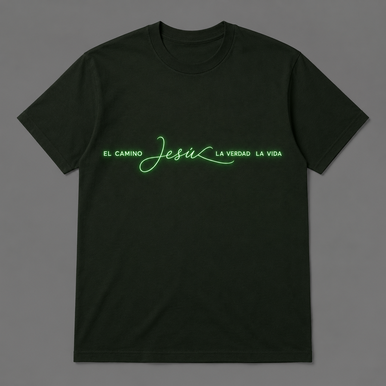 Jesus: The Way, The Truth & The Life™ Glow-in-the-Dark Unisex Christian T-Shirt