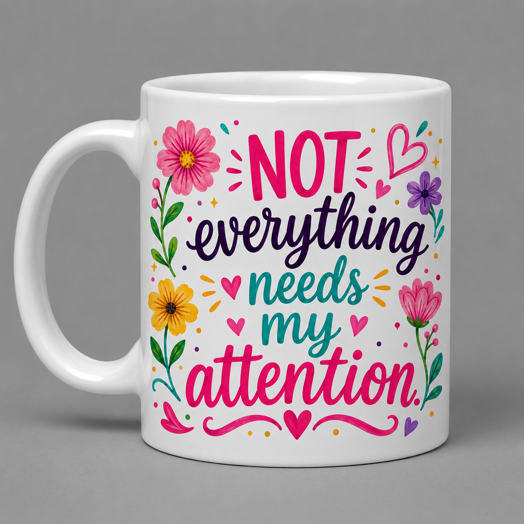 Not Everything Needs Your Attention – Inspirational Faith-Based