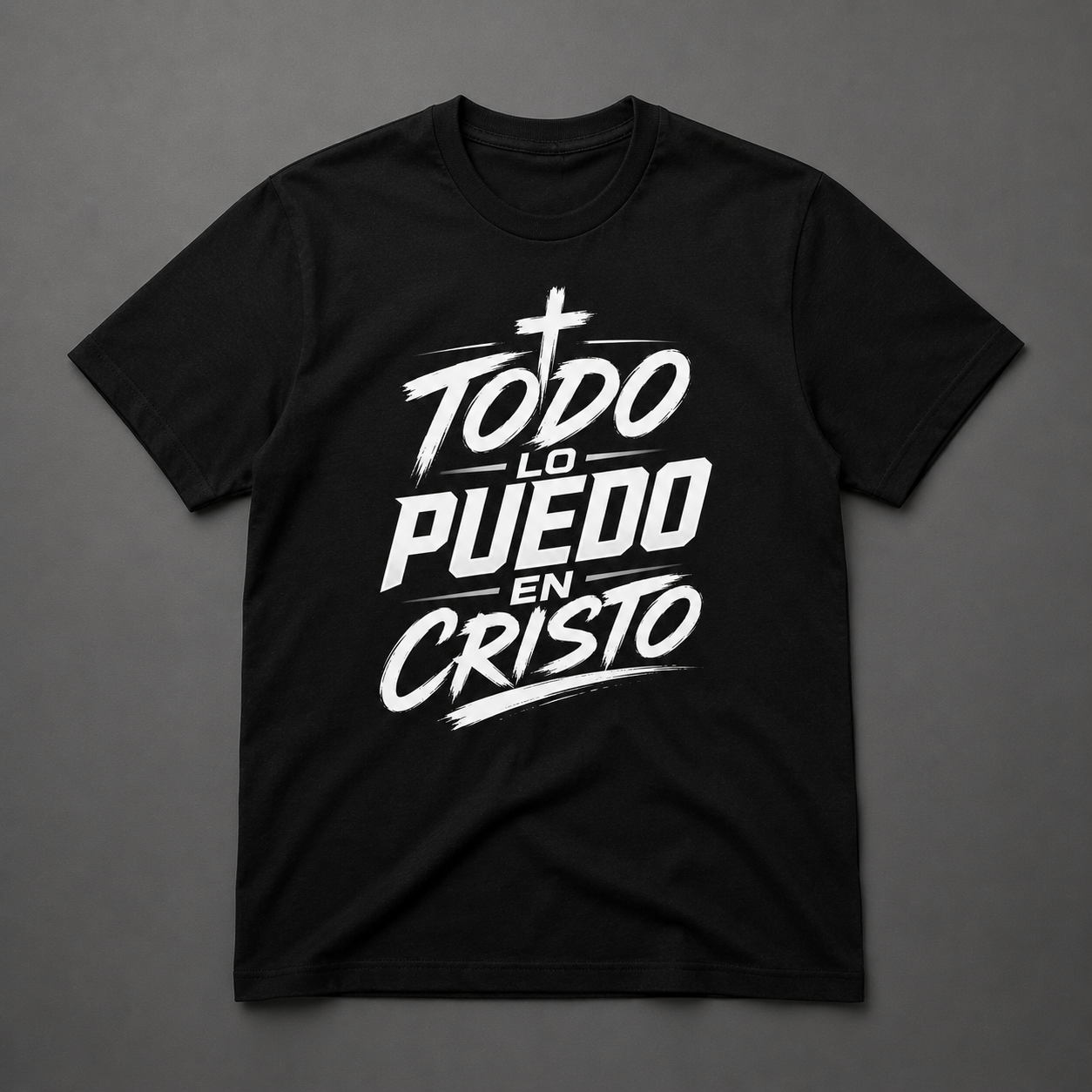 Todo Lo Puedo en Cristo – Filipenses 4:13 Faith-Inspired Unisex T-Shirt