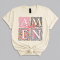 Amen Bow Coquette Christian Shirt – Faith-Inspired