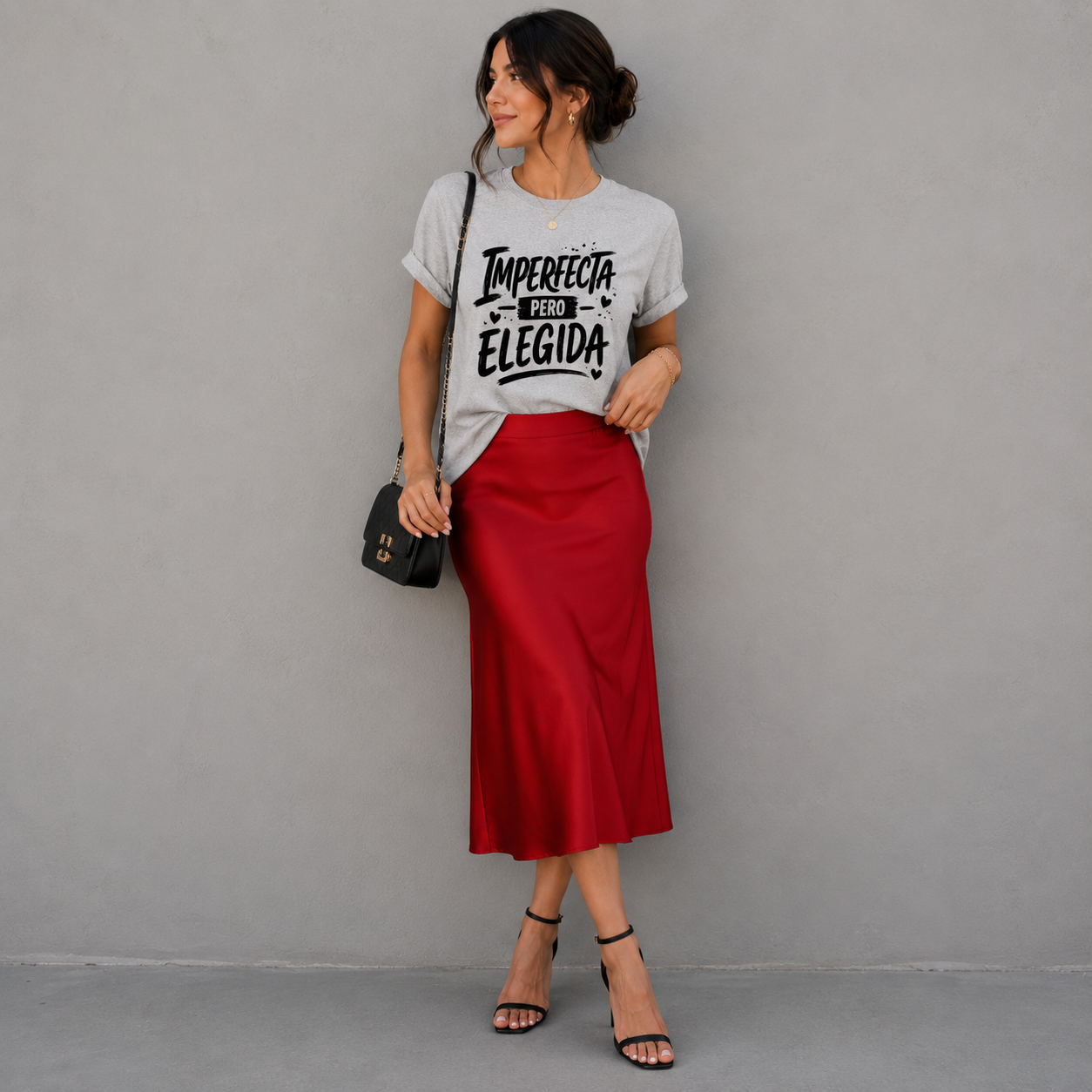 Imperfecta Pero Elegida™ | Camiseta Cristiana Inspiradora para Mujer
